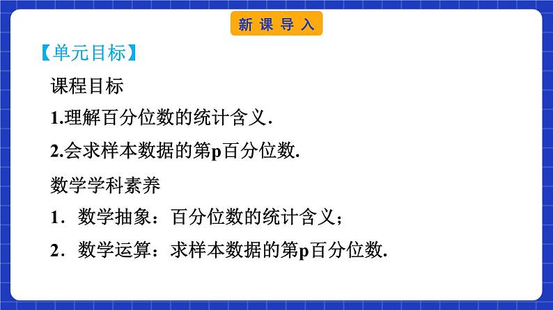 【大单元】9.2.2 总体百分位数的估计 课件+单元教学设计+分层作业(必做题+选做题)03