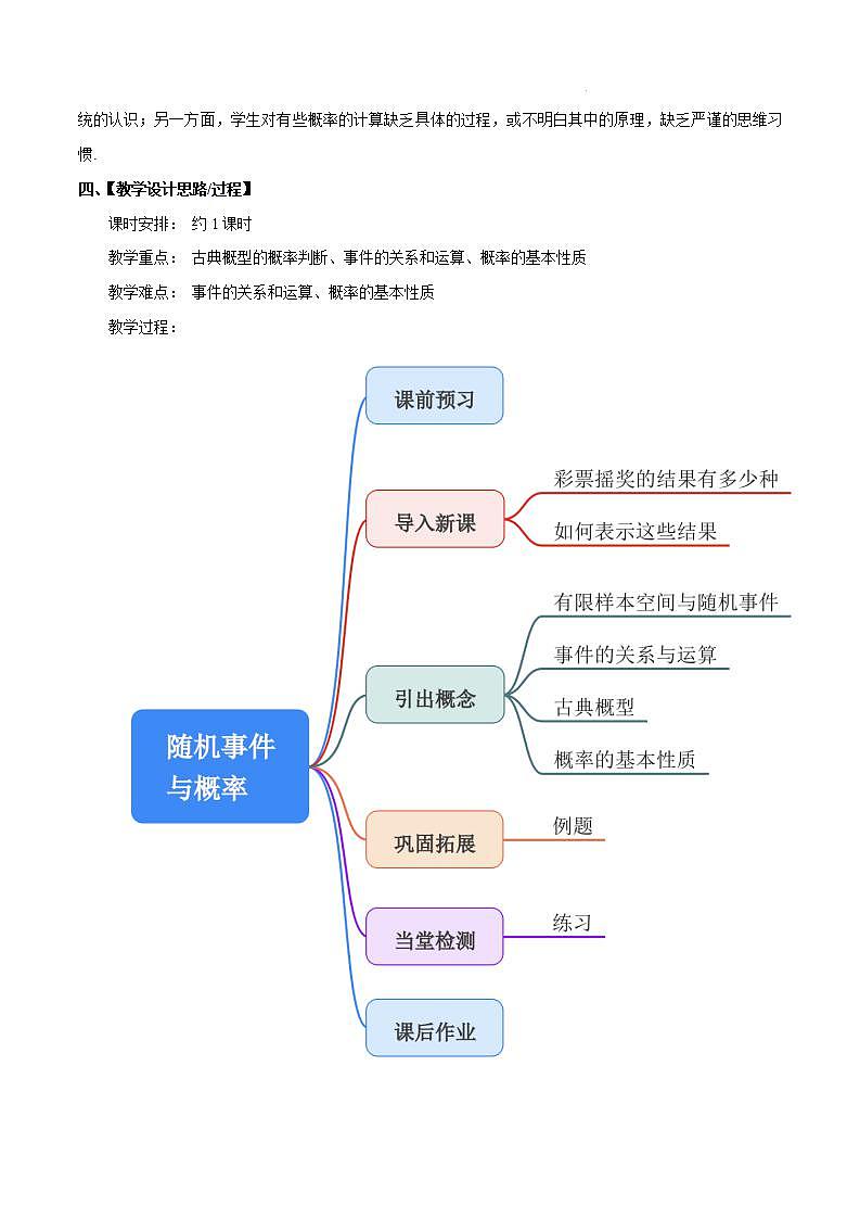 【大单元】10.1.2 事件的关系和运算 课件+单元教学设计+分层作业(必做题+选做题)02