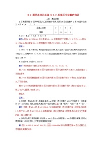 人教A版 (2019)必修 第二册第九章 统计9.2 用样本估计总体当堂达标检测题