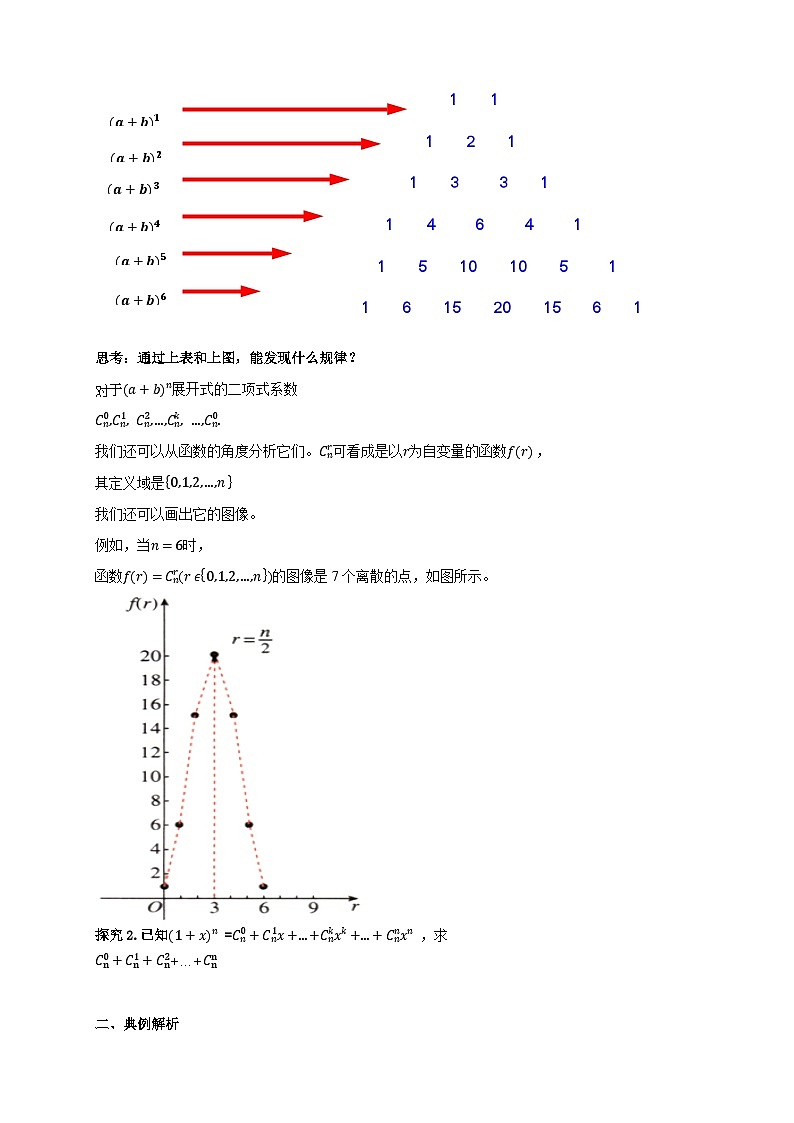 新人教版高中数学选择性必修第三册全套导学案word版03