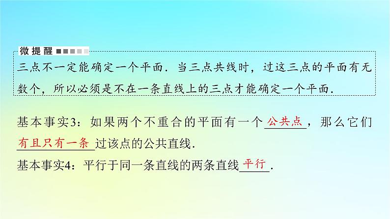 2024版高考数学一轮总复习第6章立体几何第2节空间点直线平面之间的位置关系课件05