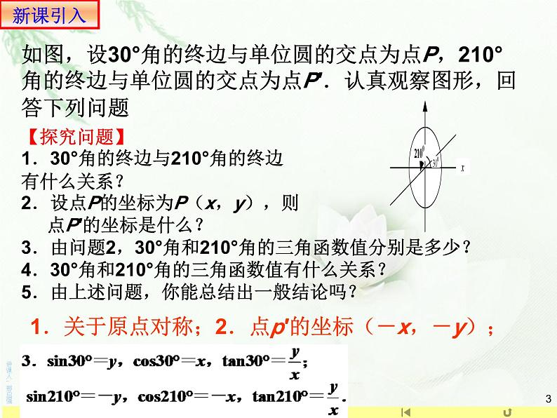 5.3 三角函数的诱导公式课件PPT03