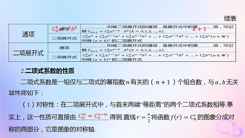 广东专用2024版高考数学大一轮总复习第九章概率与统计9.2二项式定理课件第4页