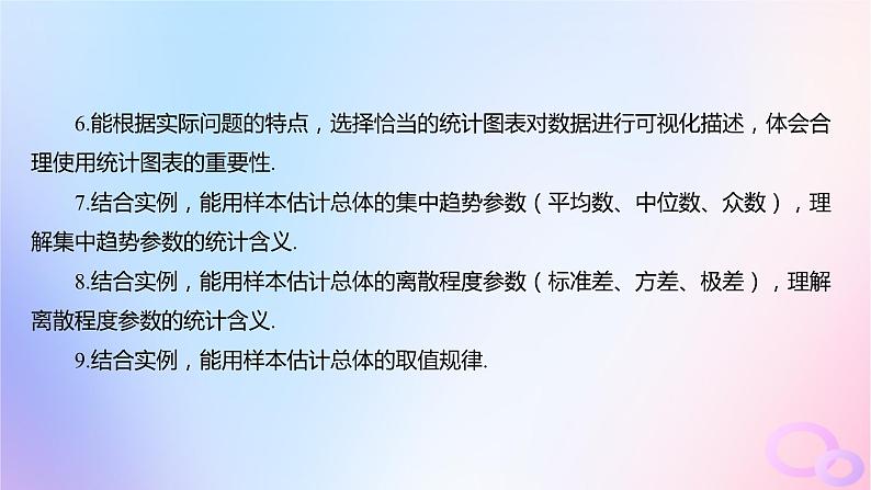 广东专用2024版高考数学大一轮总复习第九章概率与统计9.6随机抽样与用样本估计总体课件04