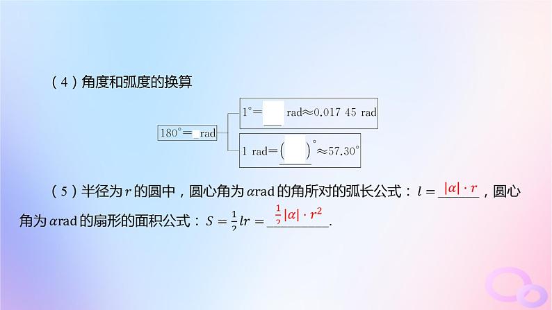 广东专用2024版高考数学大一轮总复习第四章三角函数与解三角形4.1任意角蝗制及三角函数的概念课件第7页
