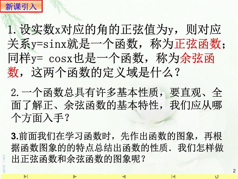 5.4.1正弦函数、余弦函数的图象课件PPT02