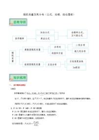 专题17 随机变量及其分布（公式、定理、结论图表）-备战2024年新高考数学必背知识手册