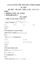 广东省阳江市第三中学2022-2023学年高二下学期期中数学试题（解析版）