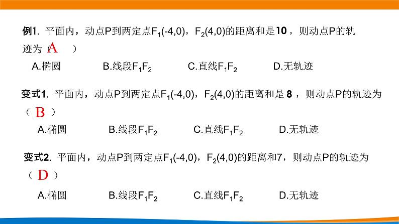 新人教A版高中数学选择性必修一《3.1.1椭圆及其标准方程(第1课时)》课件05