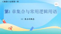 人教A版 (2019)必修 第一册第一章 集合与常用逻辑用语1.1 集合的概念课前预习ppt课件