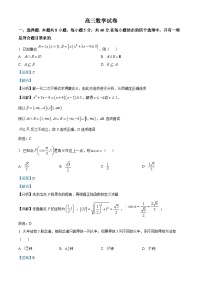 2023湖北省新高考联考协作体高三上学期起点考试数学试题含解析