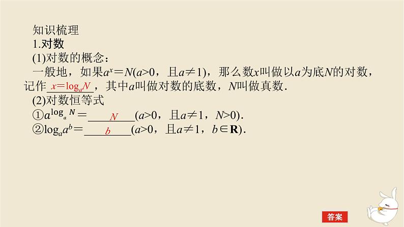 2024版新教材高考数学全程一轮总复习第二章函数与基本初等函数第六节对数与对数函数课件第5页