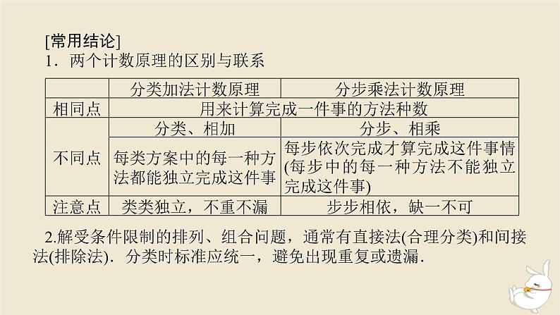 2024版新教材高考数学全程一轮总复习第十章计数原理概率随机变量及其分布第一节计数原理与排列组合课件第7页