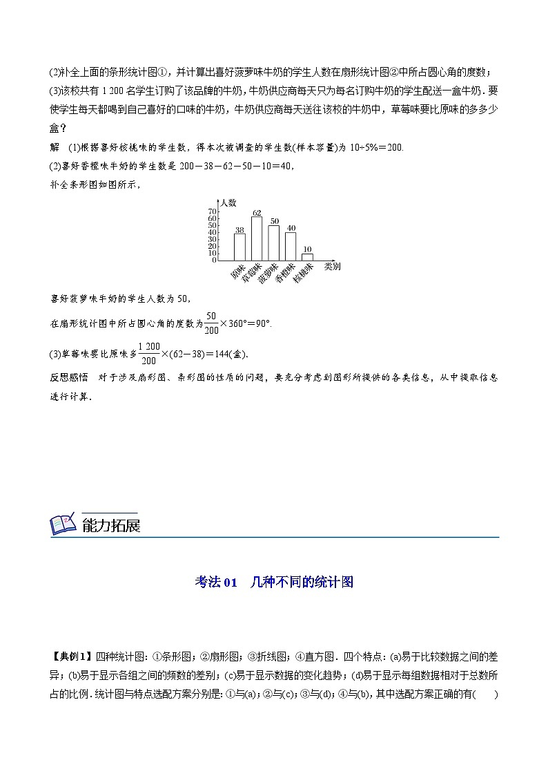 【同步讲义】（人教A版2019）高中数学必修二：第36-38讲 获取数据的途径、总体取值规律的估计、统计图表的识别 讲义03