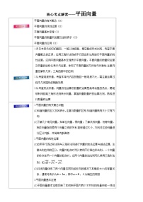 高考数学三轮冲刺考前20天终极冲刺攻略： 平面向量  含答案解析