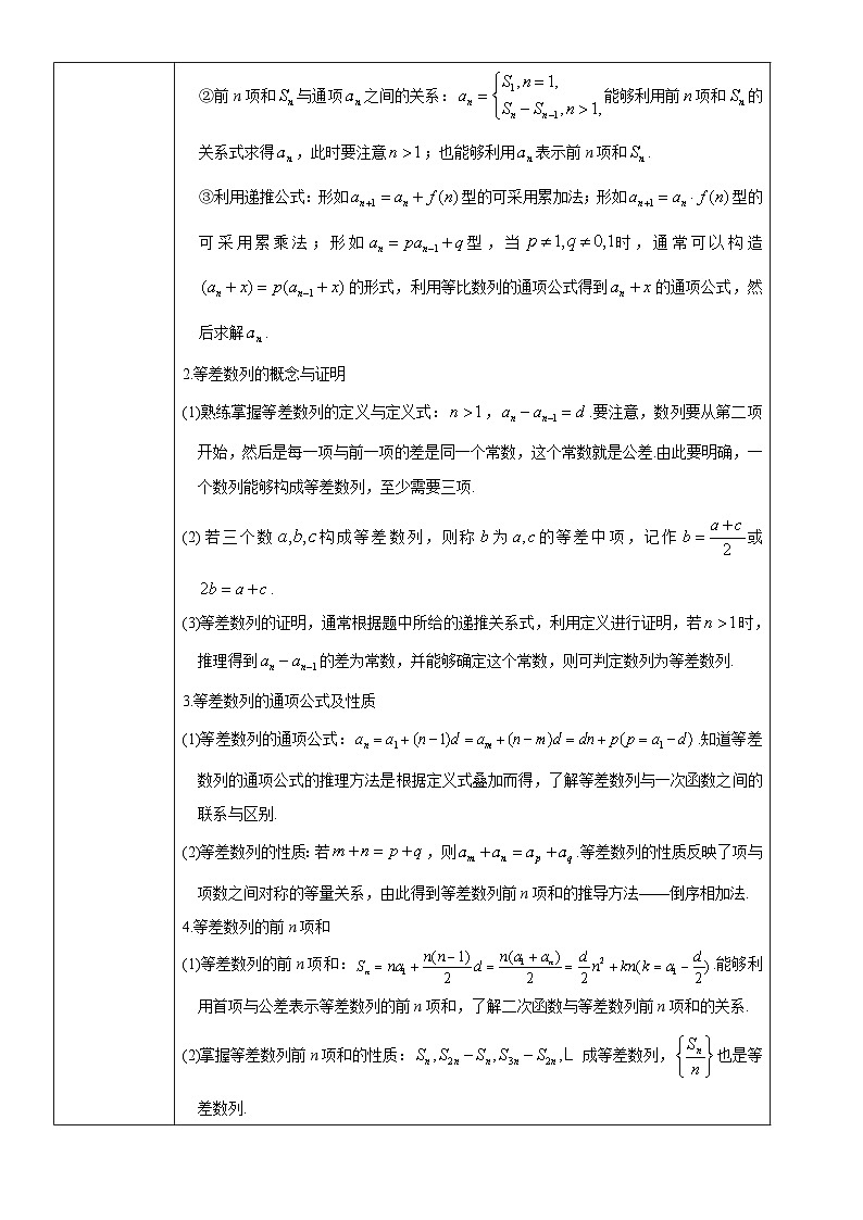 高考数学三轮冲刺考前20天终极冲刺攻略： 数列  含答案解析 试卷02