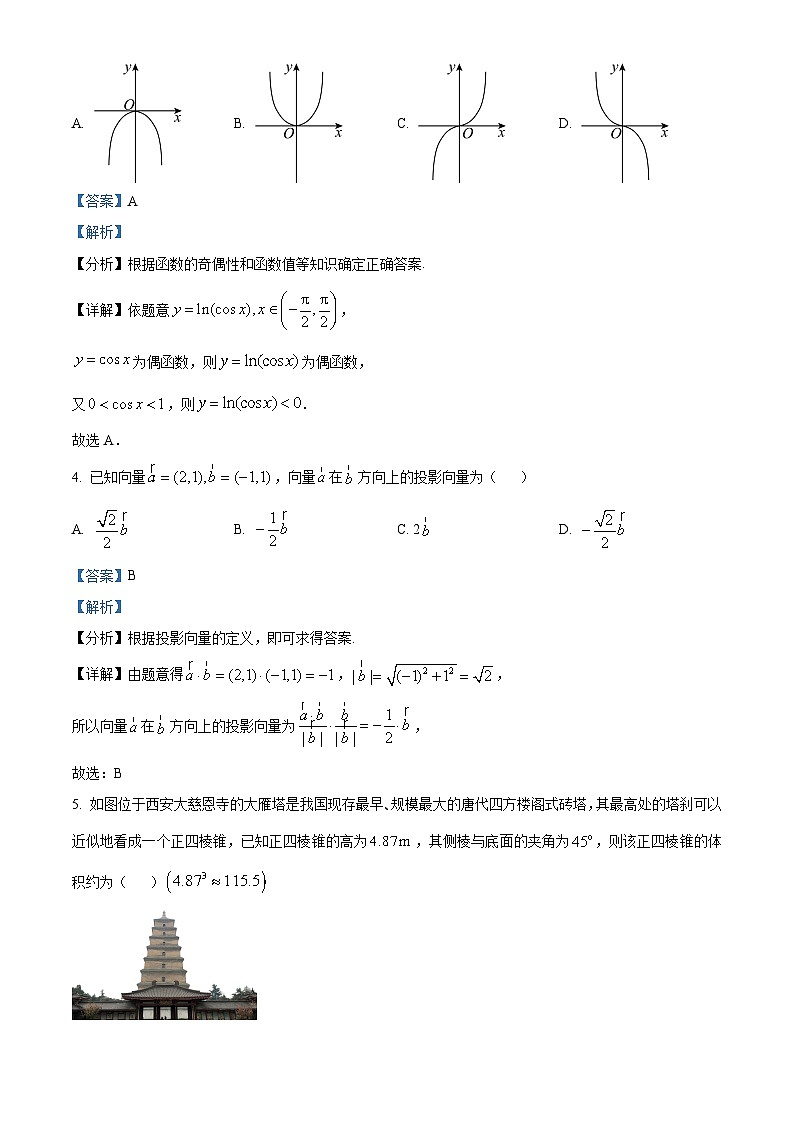 浙江省金华市曙光学校2023届高三数学三模试题（Word版附解析）02