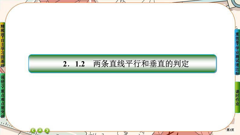第二章-1.2 两条直线平行和垂直的判定（课件PPT）第3页