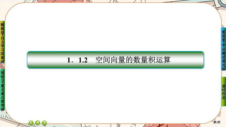 第一章-1.2 空间向量的数量积运算（课件PPT）03