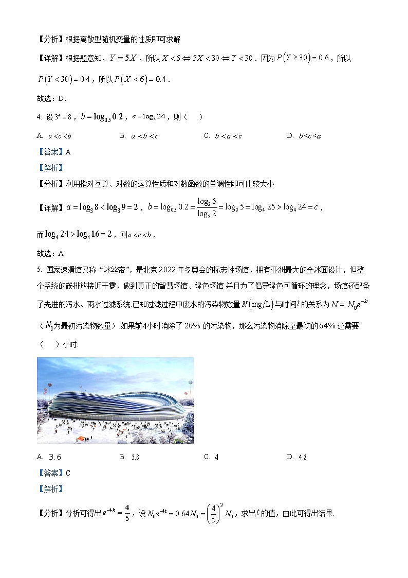 四川省泸县第五中学2023届高考数学（理）适应性考试试题（Word版附解析）第2页