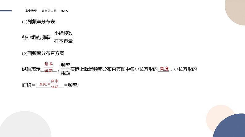 人教A版数学必修二9.2.1总体取值规律的估计（课件PPT）04