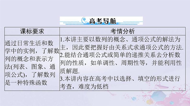 2024届高考数学一轮总复习第四章数列第一讲数列的概念与简单表示法课件第2页