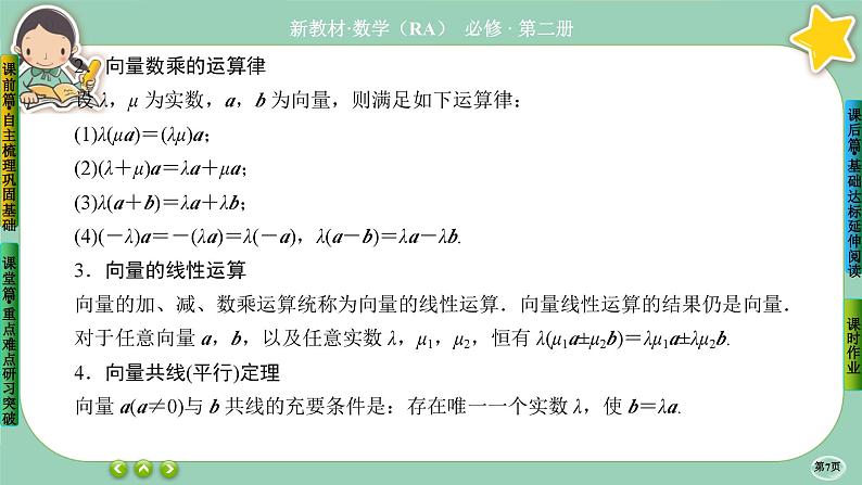 人教A版必修二6.2《平面向量的运算》(第3课时) 课件PPT第7页