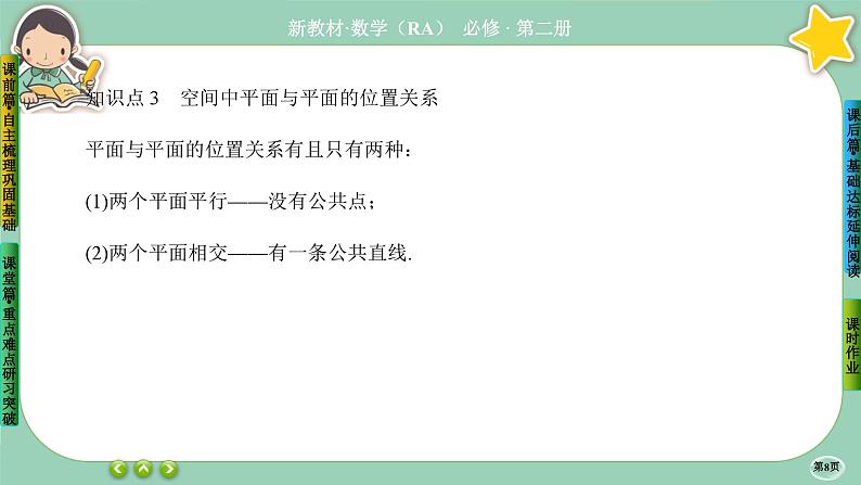 人教A版必修二8.4《空间点、直线、平面之间的位置关系》(第2课时) 课件PPT第8页