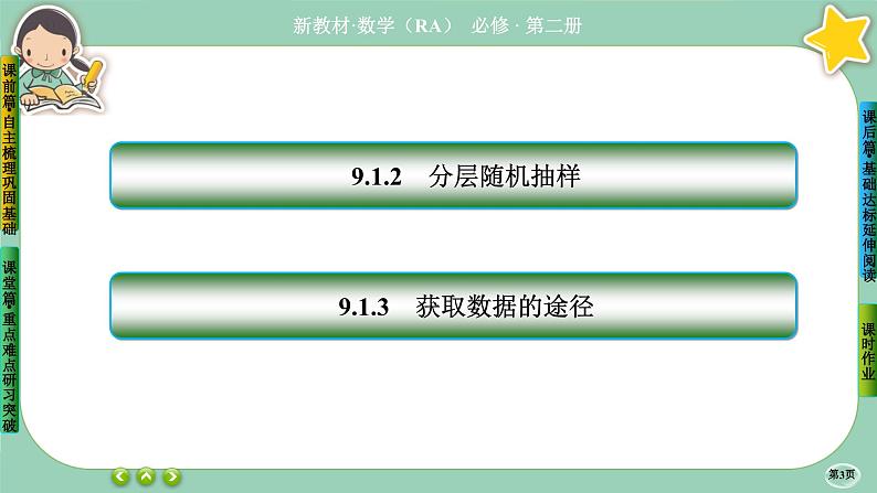 人教A版必修二9.1《随机抽样》(第2课时) 课件PPT第3页