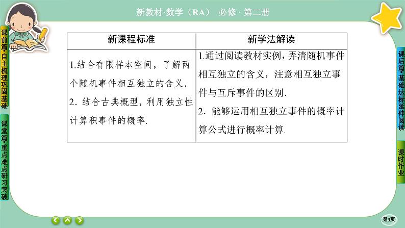 人教A版必修二10.2《事件的相互独立性》课件PPT03