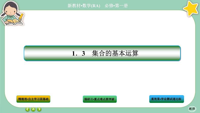 人教A版数学必修一1.3《集合的基本运算》(第1课时)课件PPT02