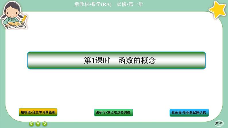 人教A版数学必修一3.1《函数的概念及其表示》(第1课时)课件PPT第3页