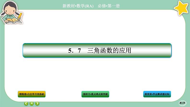 人教A版数学必修一5.7《三角函数的应用》(第2课时)课件PPT02