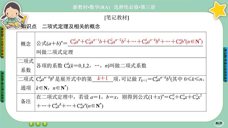 人教A版数学选修三6.3《二项式定理》(第1课时) 课件PPT06