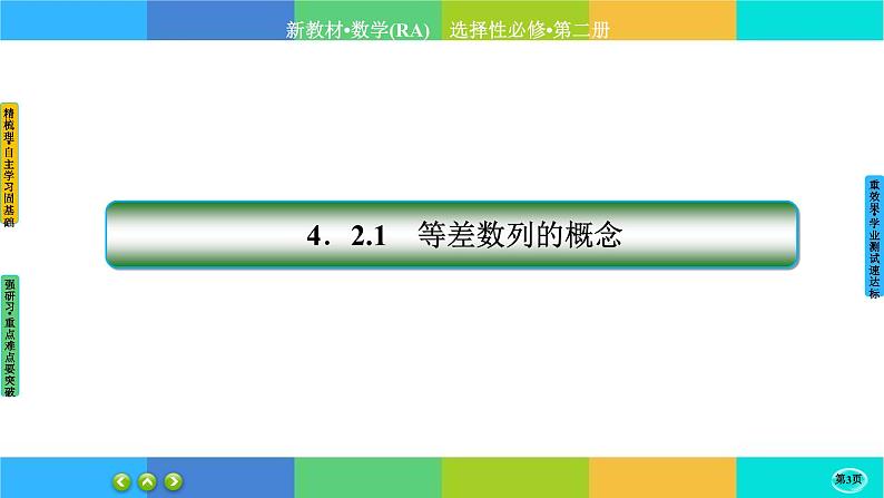 人教A版数学选修二 4.2.1《等差数列的概念》(第1课时)课件PPT03