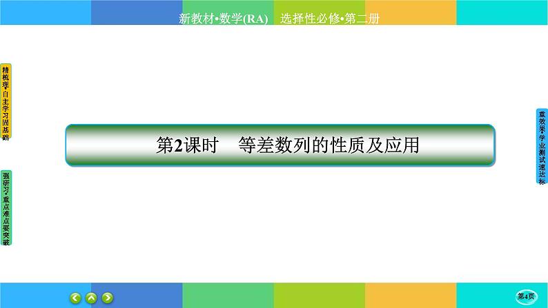 人教A版数学选修二 4.2.1《等差数列的概念》(第2课时)课件PPT04