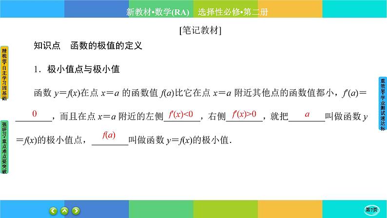 人教A版数学选修二 5.3.2《导数在研究函数中的应用》(第1课时)课件PPT07