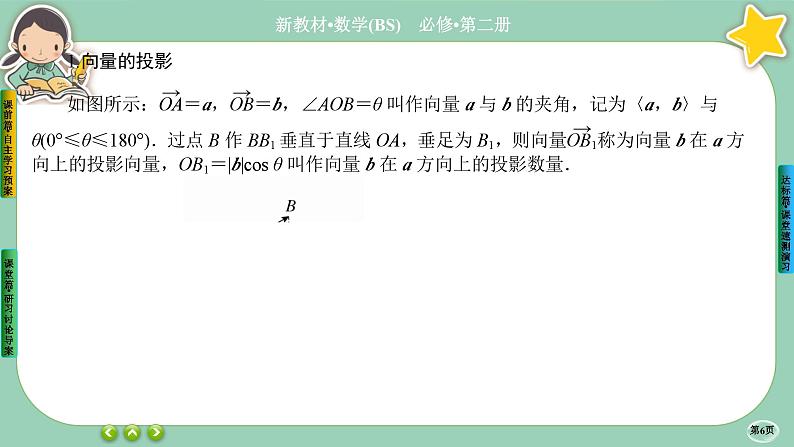 北师大版数学必修二2.5.1《从力的做功到向量的数量积》课件PPT06