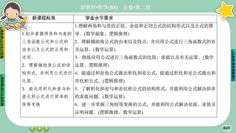 北师大版数学必修二4.2.3《两角和与差的三角函数公式》课件PPT第4页
