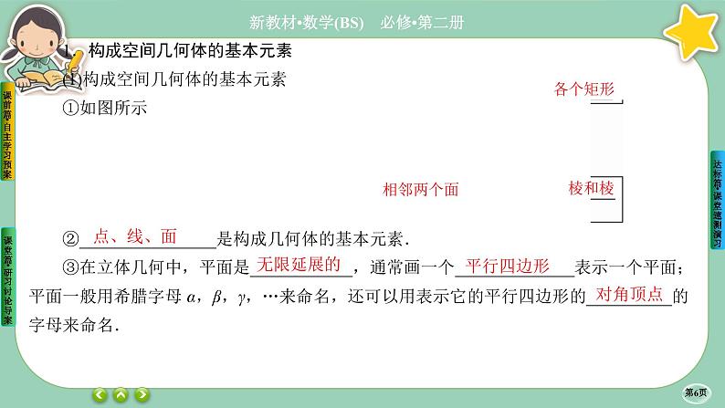 北师大版数学必修二6.1.1《基本立体图形》课件PPT06