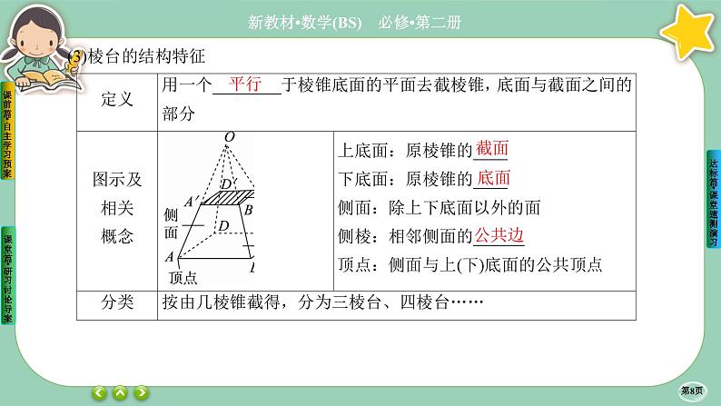 北师大版数学必修二6.1.2《基本立体图形》课件PPT第8页