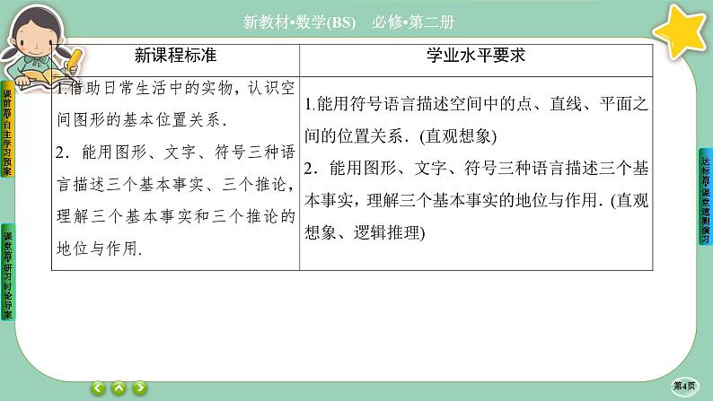 北师大版数学必修二6.3.2《空间点、直线、平面之间的位置关系》课件PPT04