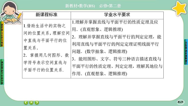 北师大版数学必修二6.4.1《平行关系》课件PPT04