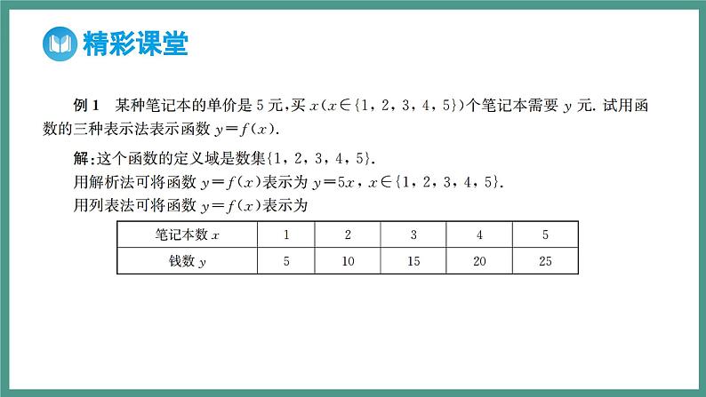 3.1.2 函数的表示法 第1课时 函数的表示法（课件）-2023-2024学年高一上学期数学人教A版（2019）必修第一册第4页