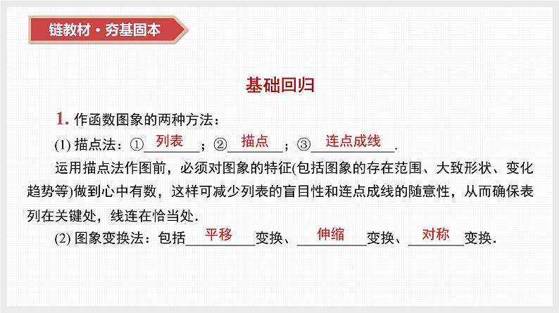 2024年新高考数学第一轮复习课件：第12讲　函数的图象第7页