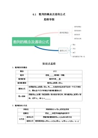 2024高考数学第一轮复习：6.1  数列的概念及通项公式（原卷版）