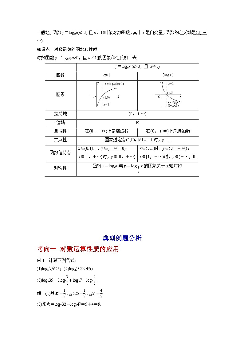 2024高考数学第一轮复习：专题2.5 对数与对数函数（解析版）第2页