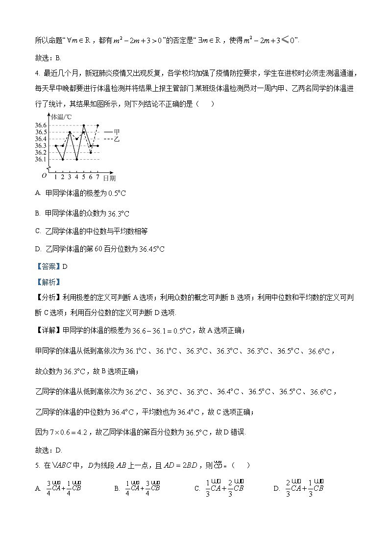 云南省宣威市第三中学2023-2024学年高二上学期开学收心考试数学试题含解析第2页