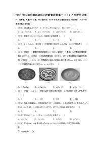 2022-2023学年湖南省部分校教育联盟高三（上）入学数学试卷