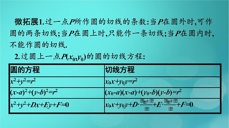 广西专版2023_2024学年新教材高中数学第2章直线和圆的方程2.5.1直线与圆的位置关系第1课时直线与圆的位置关系课件新人教版选择性必修第一册第8页